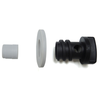 En stock Remplacement de la boîte de refroidissement à glace Accessoires en caoutchouc de silicone Plastique Vis Bouchon de vidange pour glacière Yeti