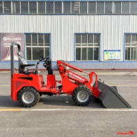 Mini caricatore elettrico articolato con batterie al piombo per Kbreeding e allevamento di animali lavoro senza emissioni