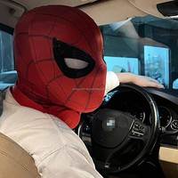 Masque électronique intégral avec yeux mobiles LED lumineux, costume de cosplay pour fêtes, festivals, Pâques, Noël - Matériel PC