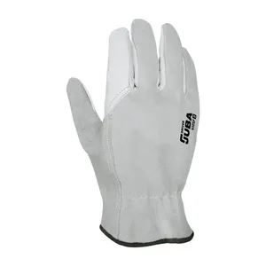 Guanto da camionista Juba 410SF 9 L, grigio/bianco - Product Image 1