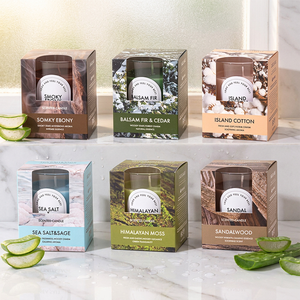 Vela Aromática con Aroma a <span class=keywords><strong>Abeto</strong></span> y Cedro, Aroma Amaderado de Bosque Salvaje, Cera de Soja Natural, Vela de Regalo para las Fiestas - Product Image 2