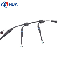 Contrôleur de lampadaire LED, connecteur étanche mâle-femelle à montage sur panneau, faisceau de câblage 3 broches M20, faisceau de câblage DIY