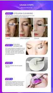 Kit de sistema de pestañas UV de 5W y 10W con lámpara LED, OEM para extensiones de pestañas, lámpara UV para salón de belleza - Product Image 6