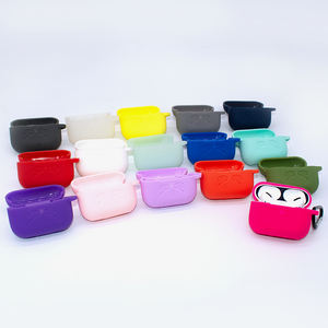 Funda de Silicona para <span class=keywords><strong>Airpods</strong></span> <span class=keywords><strong>Pro</strong></span>, Funda Protectora para Auriculares, Funda para <span class=keywords><strong>AirPods</strong></span> <span class=keywords><strong>Pro</strong></span> 3 - Product Image 2