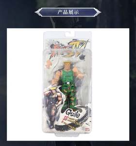 <span class=keywords><strong>Street</strong></span> <span class=keywords><strong>Fighter</strong></span> Guile pour Neca Garage Kits Wang RYU GUILE Personnes Déménagement Modèle Maison Fantôme Chun-li PVC Poupées À Main Jouet - Product Image 4