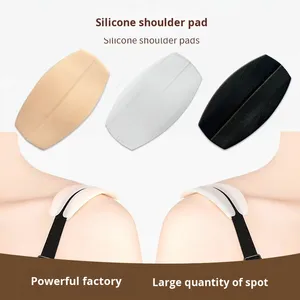 Hombrera antideslizante de <span class=keywords><strong>silicona</strong></span>, dispositivo de correa de <span class=keywords><strong>sujetador</strong></span> reductor de presión sin costuras con fijador invisible, evita que las correas se deslicen - Product Image 3