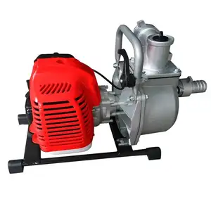 portable gasoline 4 -stock 1 inch water pump small portable irrigation high head and high pressure impeller gasoline water pump