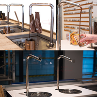 Distributeur automatique de chocolat chaud commercial à grande vitesse LST, petite machine à tempérer le chocolat à vendre