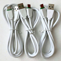 XINBO kabel Data pengisi daya Cepat bergaris, kabel Data tembaga murni kompatibel ponsel PVC tipe-c Android