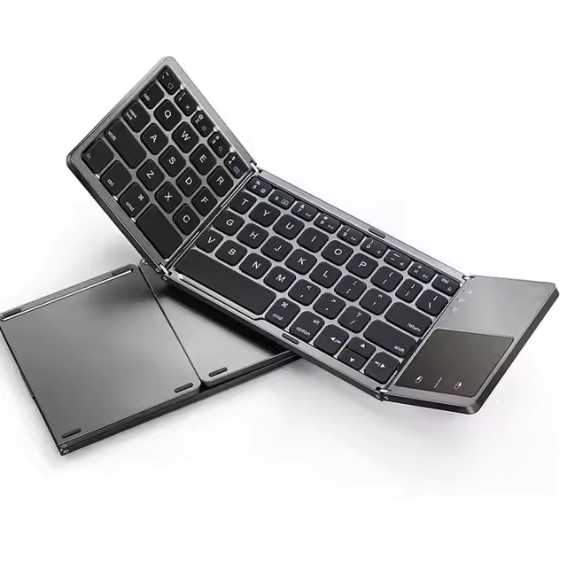 High Quality Foldable Wireless Keyboard With Touchpad for Ios/Android/Windows Mobile Phone Tablet Pc Bt Keyboard