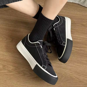 Zapatillas de Moda 2025 para Hombre, Color Marrón PU, Estilo Plano para Adolescentes, Niños y Niñas, Zapatillas Casuales de Lona de Alta Calidad para Mujer - Product Image 5