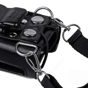 Funda Universal de Cuero para Radio, Porta Walkie Talkie para Cinturón de Servicio, Funda Resistente para Radio, para Caza, Seguridad e Intercomunicación - Product Image 4