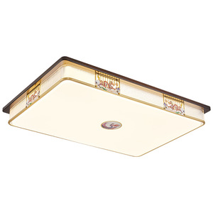 LED <b>Ceiling</b> <b>Light</b> New Chinese Style All Copper Dragon Phoenix Oak Wood Living Room Bedroom 3 Color Home Use - Product Image 1