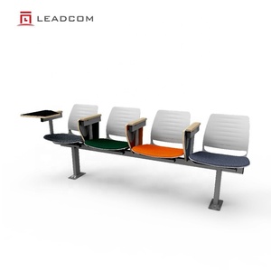 Eadcom-asiento de plástico con respaldo de L-E03 para conferencias, asiento con tableta de escritura para aula, silla para estudiantes universitarios y Mesa - Product Image 1
