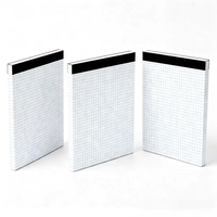 Blocs de papier quadrillé ligné, 30 feuilles/bloc, carnet quadrillé blanc pour étudiants, mathématiques, dessin, calcul, fournitures de bureau