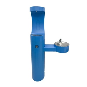 Bebedero <span class=keywords><strong>de</strong></span> <span class=keywords><strong>Agua</strong></span> para Exteriores, <span class=keywords><strong>Dispensador</strong></span> <span class=keywords><strong>de</strong></span> <span class=keywords><strong>Agua</strong></span> <span class=keywords><strong>de</strong></span> Acero Inoxidable Cálido, <span class=keywords><strong>de</strong></span> Pie, para Uso Público y para Perros - Product Image 6