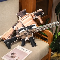 Pistolet en peluche créatif Sniper, coussin réconfortant unisexe en peluche courte, rembourrage en coton PP, 31-50cm, décoration pour bébé et la maison