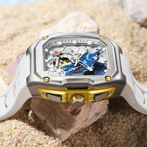 Reloj de pulsera de cuarzo para hombre, de alta gama, con correa de silicona, resistente al agua, luminoso, con calendario y cronógrafo, para dropshipping. - Product Image 3