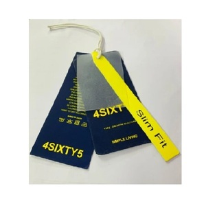 Custom <b>Hangtags</b> for Clothing Brands Premium Paper Material with Logo Printing and String Durable Design Suitable for Apparel - Product Image 2