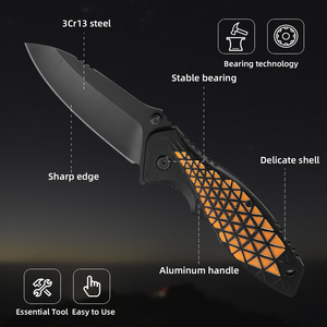 Cuchillo de Bolsillo Plegable Ligero HL Wholesale para Caza, Defensa Personal, Campismo y Supervivencia, Herramienta Táctica - Product Image 4