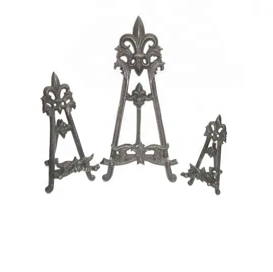 Nhôm Giá Vẽ Đứng Với Antique Bronze Kết Thúc Trang Trí Nội Thất Kim Loại Giá Vẽ Đứng Trang Trí Giá Vẽ Đứng