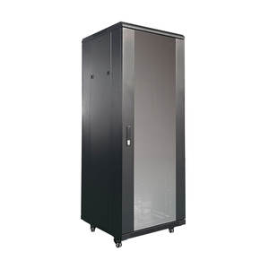 Rack de Servidor de 19 Pulgadas 32U 37U 42U 45U para Telecomunicaciones con Puerta Frontal de Vidrio y Puerta Trasera Metálica Perforada - Product Image 2