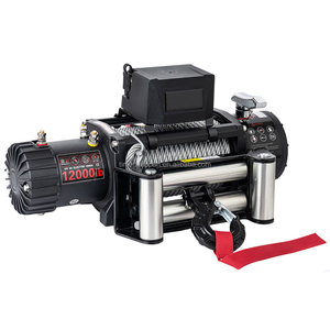 Tốt nhất 12V tời điện cho offroad 4WD SUV Heavy Duty 12000 LB xách tay tời dòng thép cho campervan Hilux pickupstruck Tow - Product Image 2