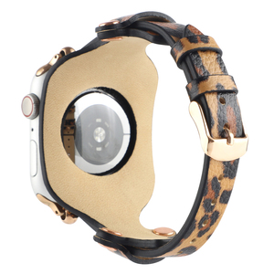 <span class=keywords><strong>Bracelet</strong></span> en <span class=keywords><strong>cuir</strong></span> véritable pour iWatch 7 SE 40/41/44/45mm <span class=keywords><strong>Bracelet</strong></span> de luxe pour femmes pour <span class=keywords><strong>Apple</strong></span> <span class=keywords><strong>Watch</strong></span> Ultra 8 49mm - Product Image 3