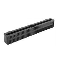 Boîte de rangement pour aileron de surf individuel avec bouchon utilitaire en plastique pour le kitesurf et le surf – Accessoires de sport nautique