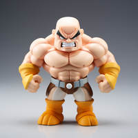 Modèles 3D personnalisés Figurines Statues Jouets en PVC Figurines miniatures de joueurs de football Figurines d'action de joueur de football en plastique PVC