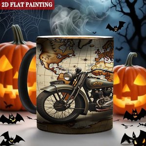 Magic Color Changing Mug 11oz Frosted Black <b>Ceramic</b> Heat Sensitive Drinking <b>Cup</b> - Product Image 6