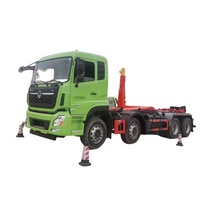 8x4 20MT 25MT de grue palan rouler bras de levage crochet bras chariot détachable conteneur type camions à ordures