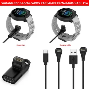 Cable y Adaptador de Carga para Batería de Reloj Compatible con <span class=keywords><strong>COROS</strong></span> PACE Pro/PACE4/NOMAD/APEX4 - Product Image 3