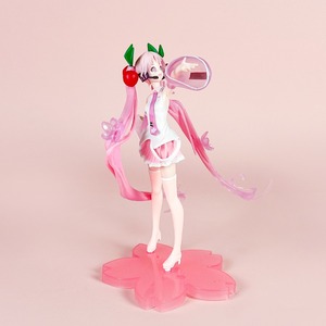 Figura de PVC de Alta Calidad, <span class=keywords><strong>Sakura</strong></span> <span class=keywords><strong>Miku</strong></span>, Coleccionable, Adorno de Escritorio de Anime para Niñas - Product Image 2