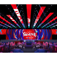 Écran LED géant étanche Lecede pour location de scène, affichage vidéo extérieur, mur vidéo LED pour films
