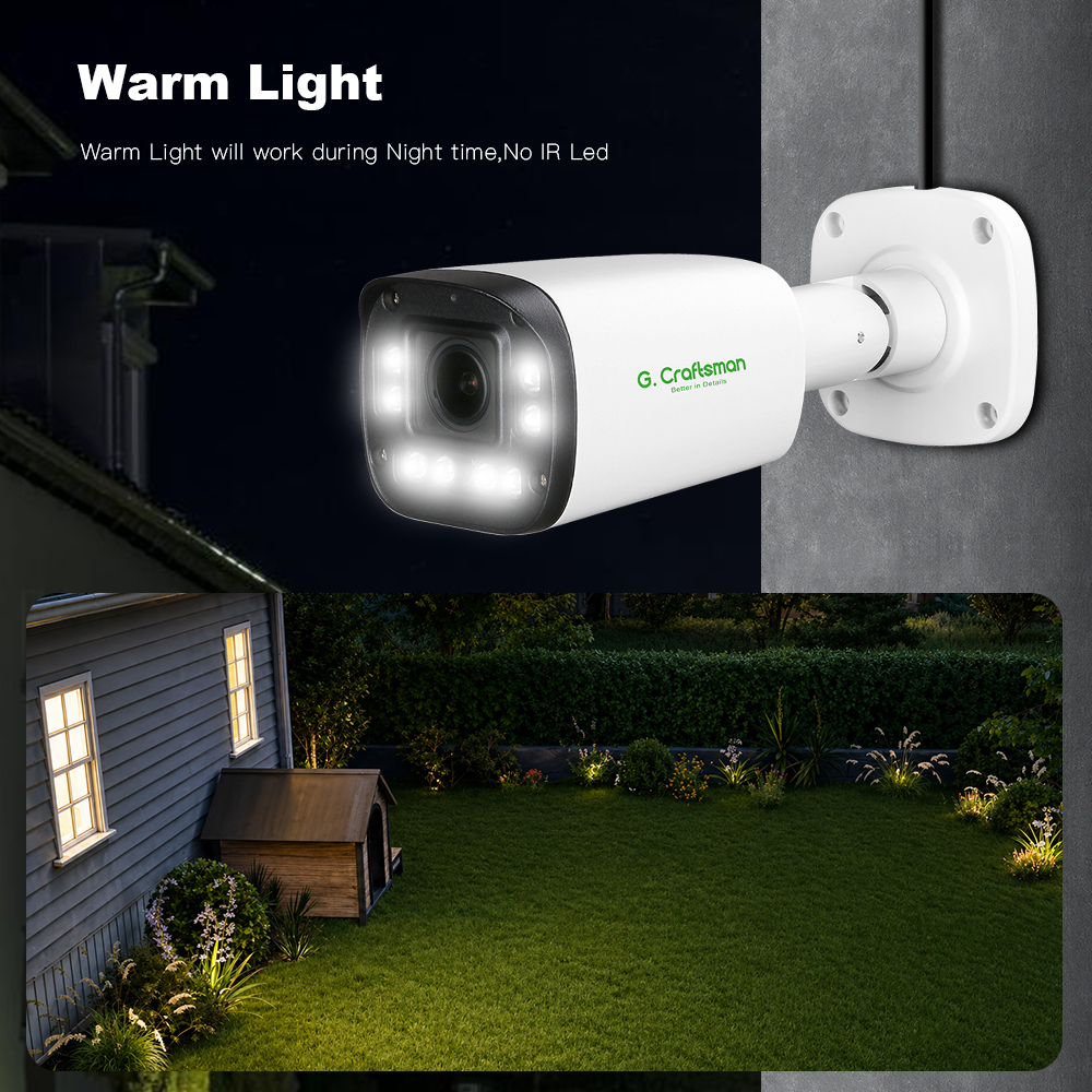 GR-B1VW-M8S 4K 8MP Full Color Camera with CCTV IP Security NVR Support Cross-line,Electronic Fence,People Counting,Human Detect · image 3