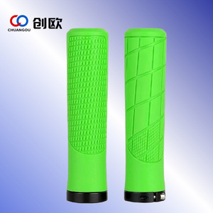 Poignées de guidon de vélo Chuangou en caoutchouc antidérapantes et absorbant les chocs, accessoires pour VTT 3531 - Product Image 1
