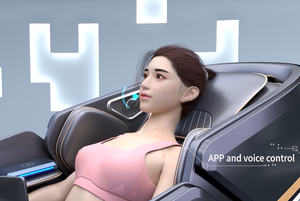 Dual-Core 6D Flexibler Zero-Gravity Ganzkörper-Shiatsu-Massagesessel mit Bluetooth – Luxuriöser Komfort für Büro und Zuhause 2025 - Product Image 6