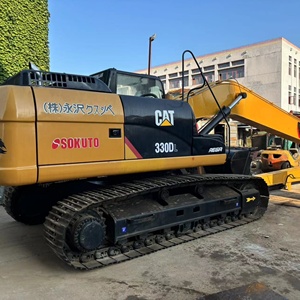 รถขุดมือสอง Caterpillar 330D รุ่นขายดีที่สุด ของแท้ พร้อมอุปกรณ์ครบชุด สีเดิมจากโรงงาน มีสินค้าในสต็อก ใช้เครื่องยนต์ Cummins - Product Image 4