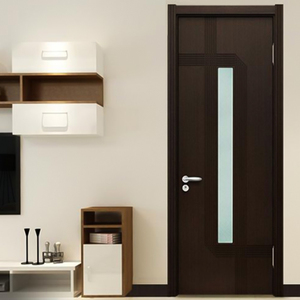 Puerta de PVC de Alta Calidad, Laminada, Resistente al Agua, Puerta de Madera y Plástico Compuesto <span class=keywords><strong>para</strong></span> Interiores, Puerta WPC <span class=keywords><strong>para</strong></span> Apartamentos - Product Image 2