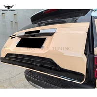 Plaque de hayon de voiture sportive en acier inoxydable à clipser, haute compatibilité, pour Land Cruiser 250 LC250