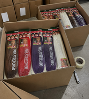 Extensions de tresses synthétiques Yaki pré-étirées de 26 pouces, 3X Jumbo, 270g, ignifuges, vente en gros