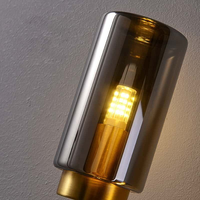 Lampe murale de fond de salon minimaliste de luxe léger, lampe murale longue créative pour hall d'hôtel, chambre à coucher, couloir, balcon