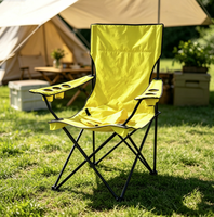 Fauteuil géant pliable et portable pour randonnée, pique-nique et camping, avec sac isotherme