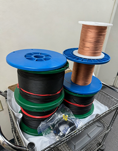Câble coaxial piézoélectrique PVDF résistant aux interférences électromagnétiques, fil piézo auto-blindé pour l'inspection des vibrations et des contraintes des structures de bâtiment - Product Image 5