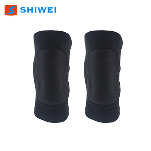 Genouillères Shiwei noires, taille unique, absorption des chocs, pour volley-ball, danse, football, basketball et autres sports - Product Image 4