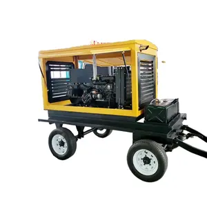 30kw 36kva mobile silent housing mining plant mining powered diesel generator sets using Ricardo engines