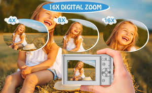 กล้องดิจิตอลสำหรับเด็ก, หน้าจอ 2.4 นิ้ว, กล้องมินิแบบทันที, กล้อง SLR, ของเล่นน่ารักสำหรับเด็ก - Product Image 3