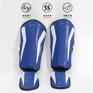 Espinilleras Eva para Artes Marciales, Equipo de Protección Transpirable Unisex, Talla SML, Protección para Pantorrillas, Boxeo, Taekwondo, Muay Thai, Sanda - Product Image 3