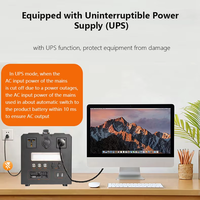 Batterie lithium 24V 3KW, type C, rechargeable par USB, batterie Li-ion 3000w 5170WH, banque d'alimentation portable d'extérieur